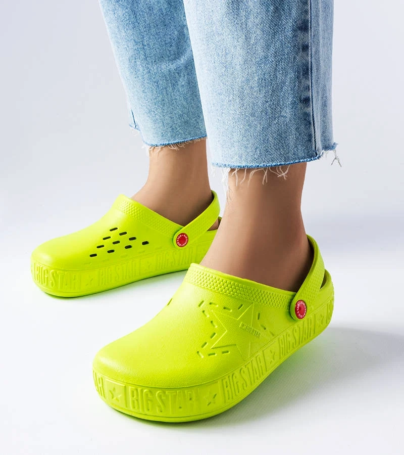 Șlapi verzi Big Star II275006