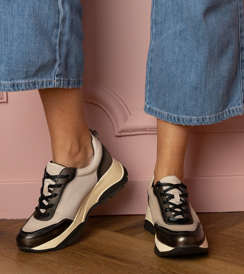 Adidași sport gri pentru femei Wener