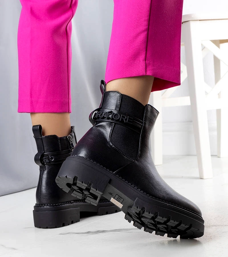 Cizme izolate Sanso negre