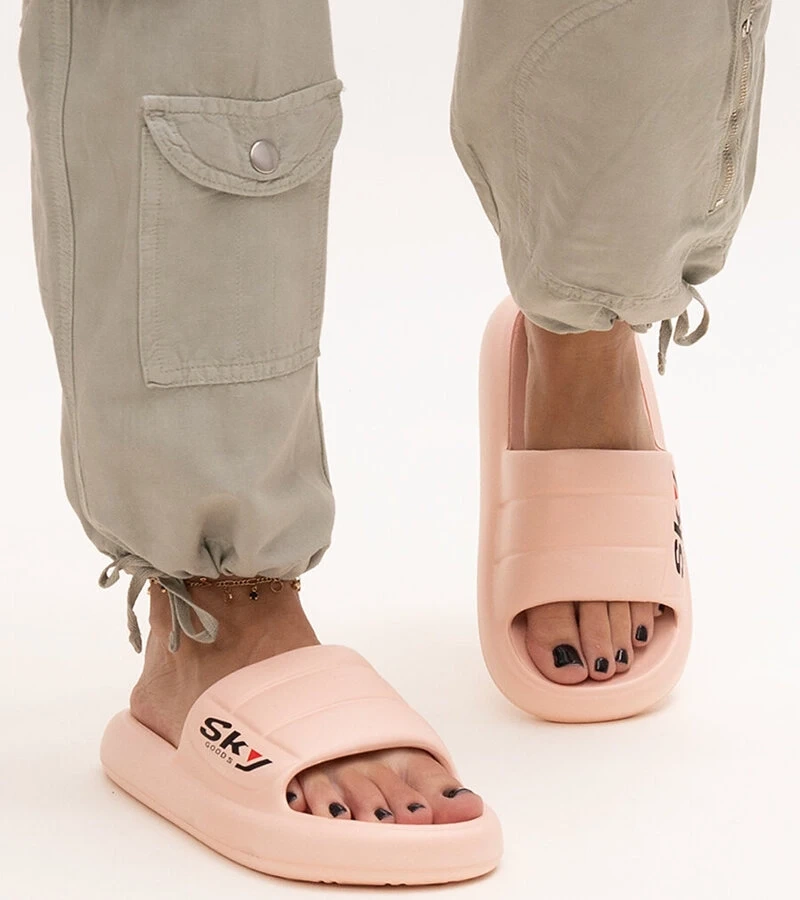 Papuci de spumă roz Ciarsa