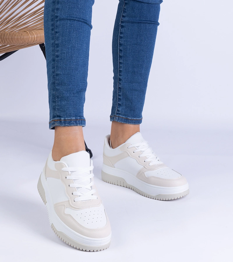 Adidași bej cu talpă groasă Undina