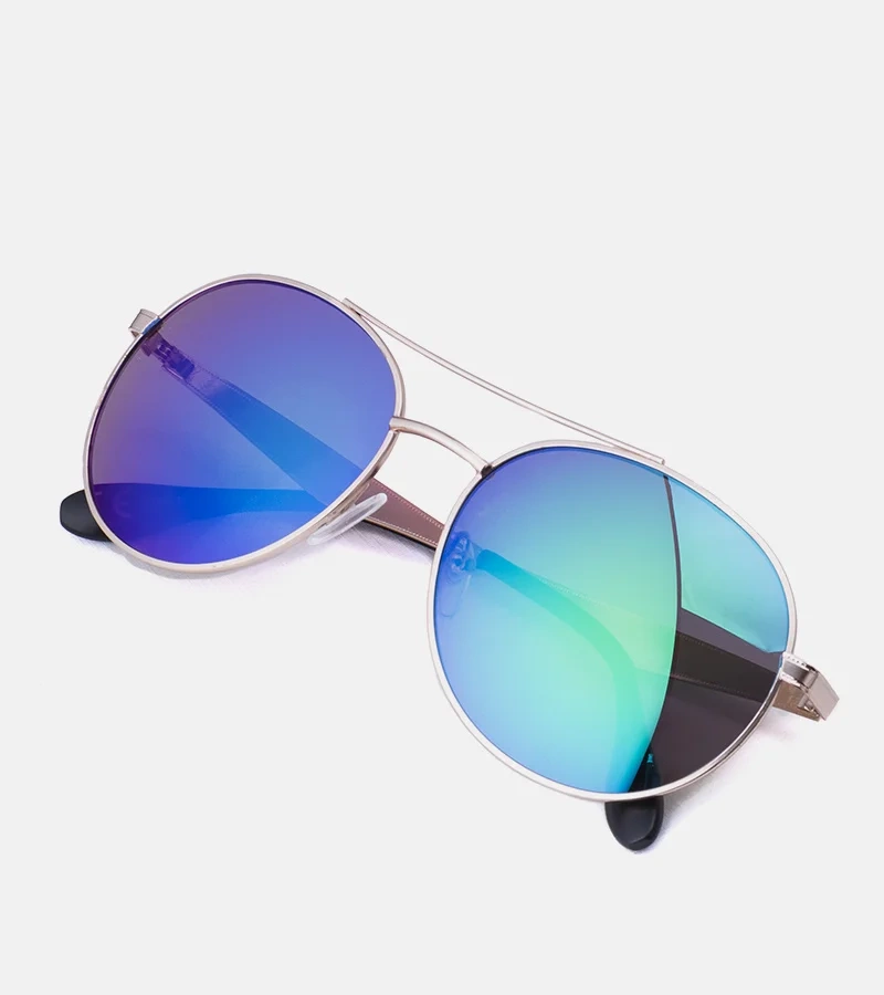 Ochelari pilot verde Couron