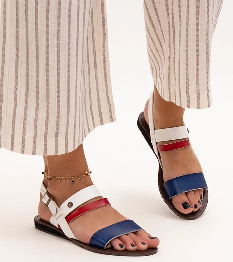 Sandale de damă cu interior din piele Serrata