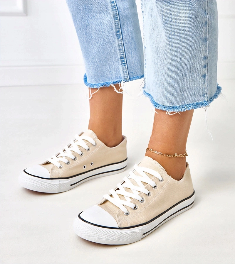 Adidași clasici bej pentru femei Zurhat