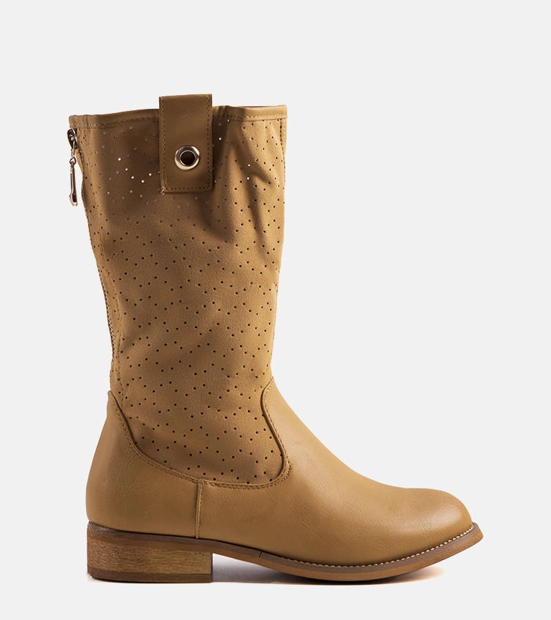 Cizme pentru copii Zulik maro