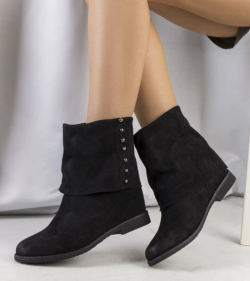 Cizme negre cu crampoane Sullivan