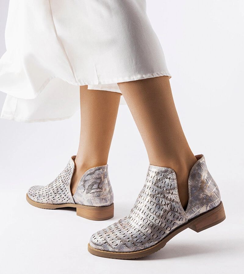 Giuseppina cizme metalice ajurate Giuseppina