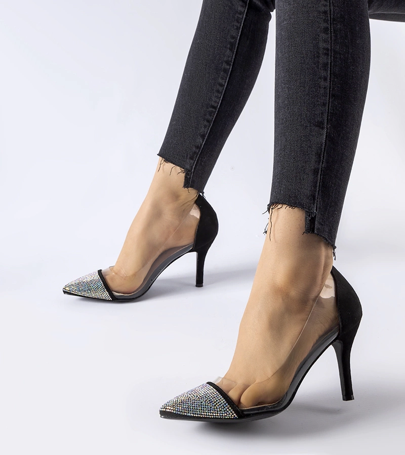 Tocuri negre cu zirconiu și decupaj Laceno