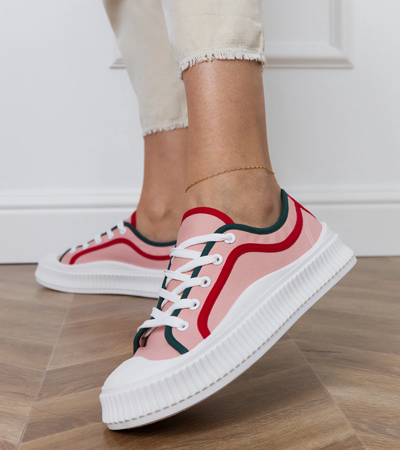 Adidași roz Salis pentru femei cu platformă