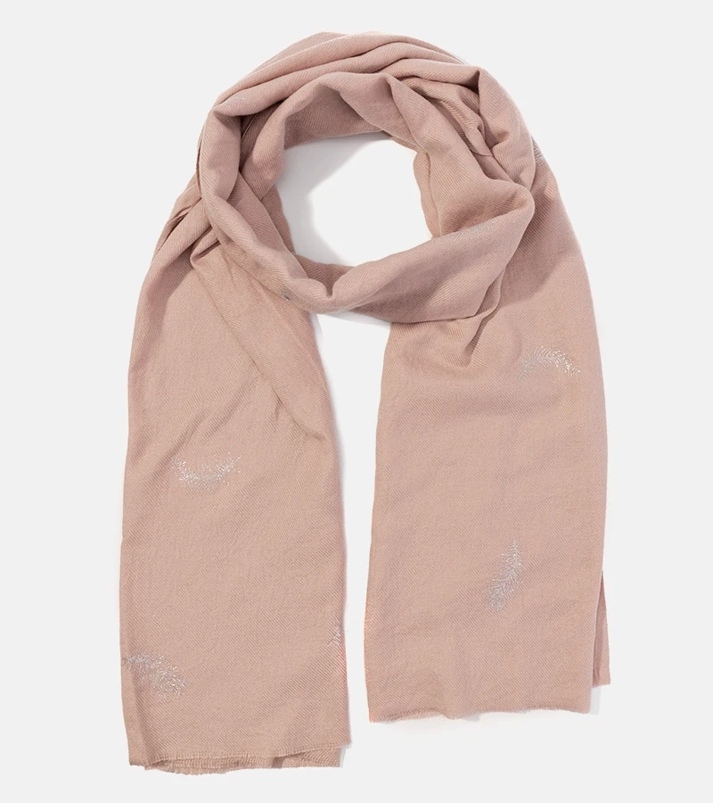 Șal roz Keila pentru femei