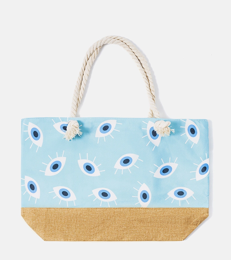 Geantă de plajă albastră de Elsina