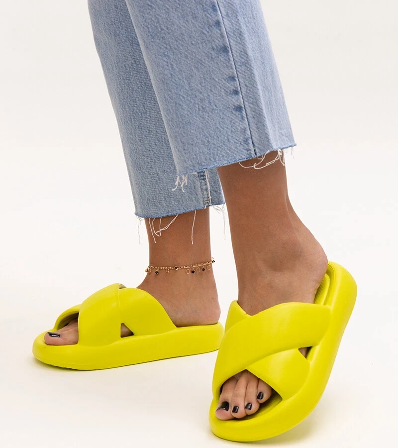 Papuci verzi de spumă Manua