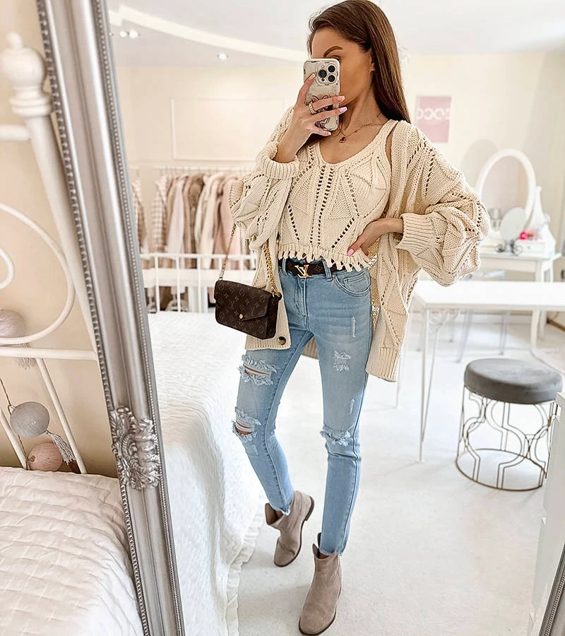 Blugi albastru deschis de la Dastous