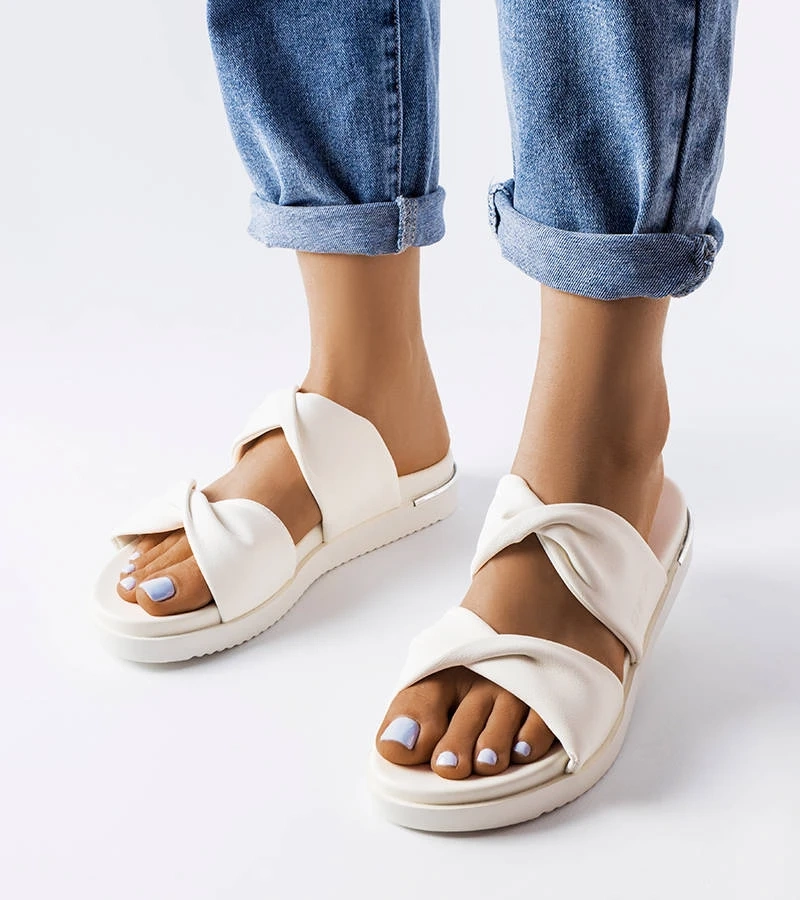 Șlapi Big Star albi LL274A121