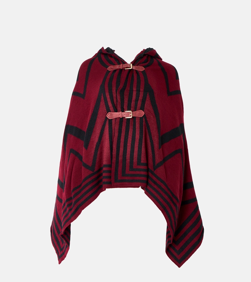 Hanorac cu glugă maron Leyla cu glugă maro