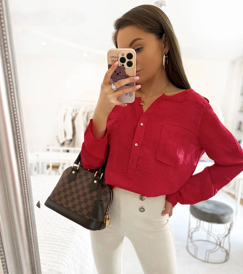 Bluză roz cu croială largă de Clairs