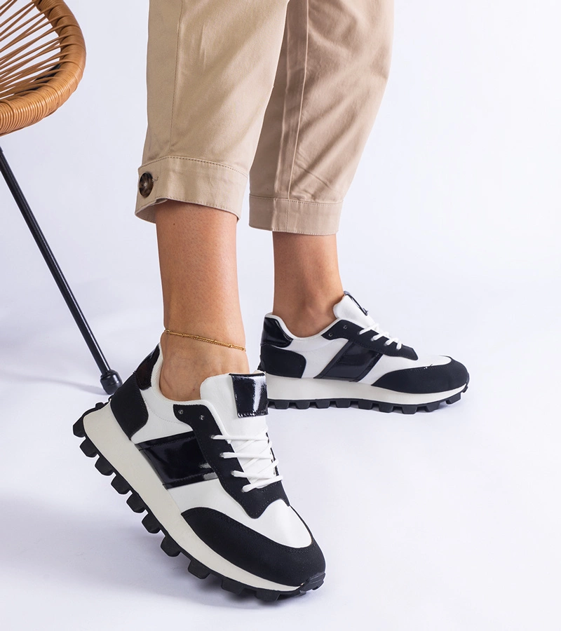 Adidași negri cu protecție vizibilă Restia