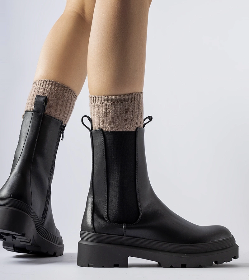 Bocanci negri ușor căptușiți Bethesda