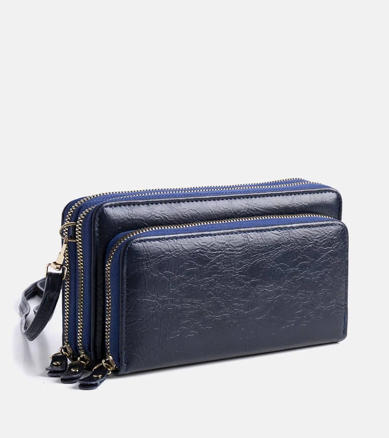 Geantă de mână Cain albastru marin