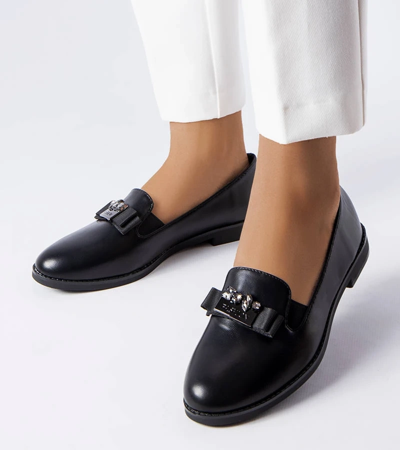 Mocasini inteligenți negri de Harquin