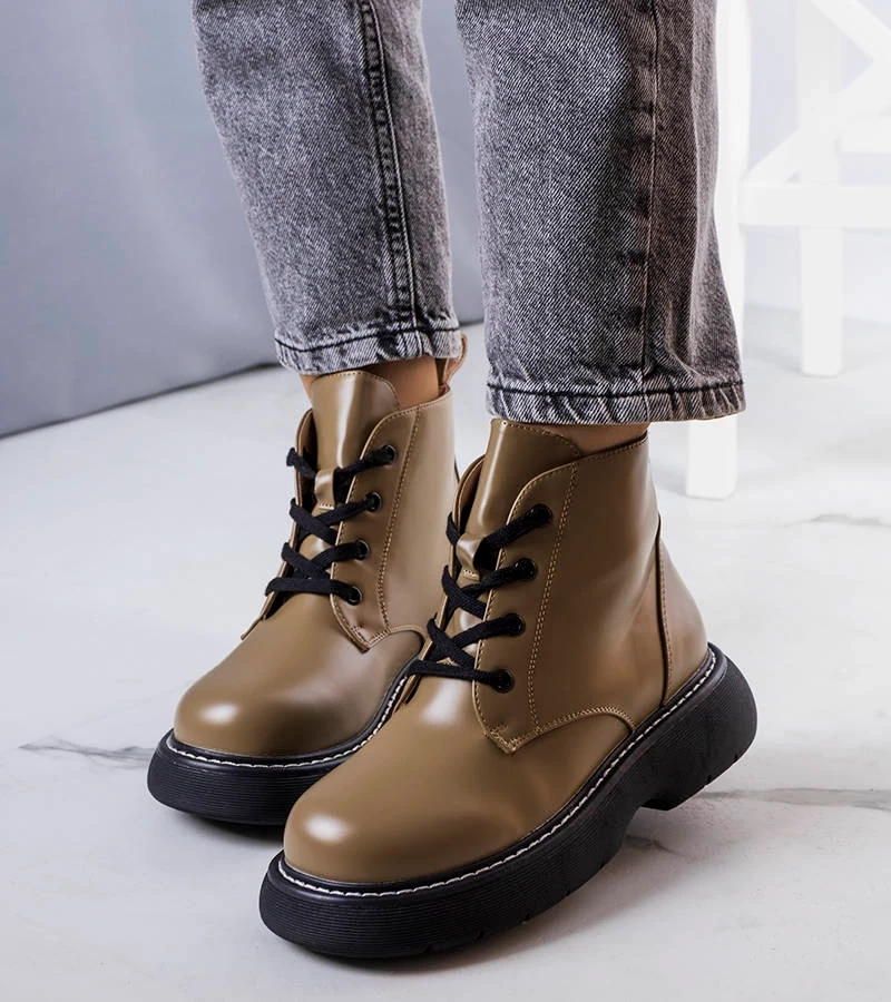 Cizme izolate Lutero verzi