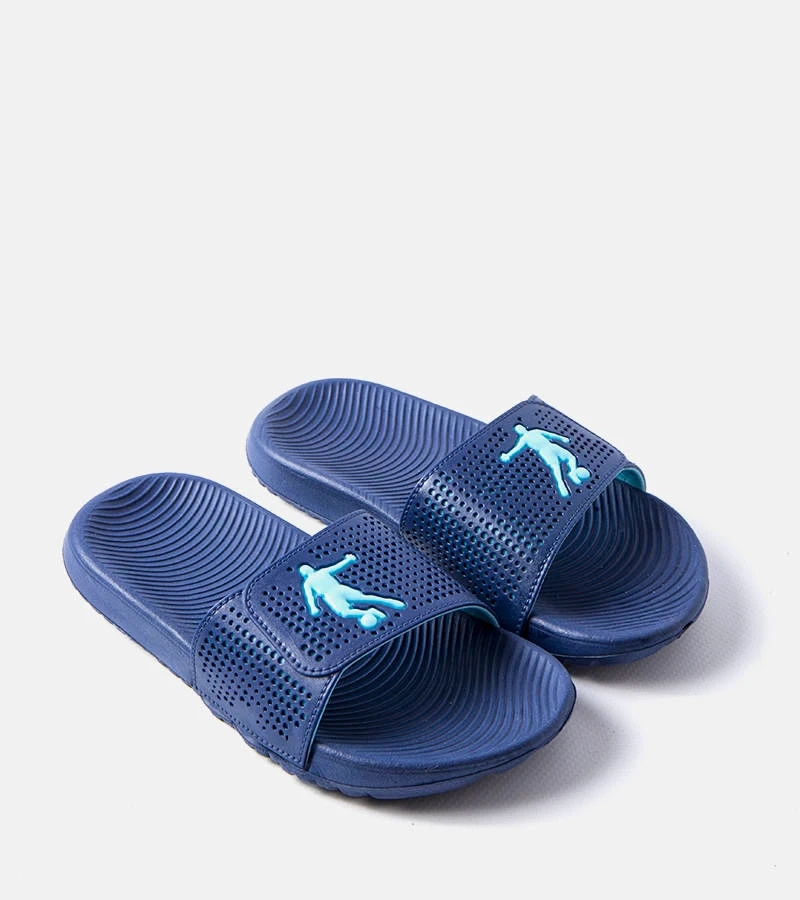 Șlapi de cauciuc albastru marin Athens