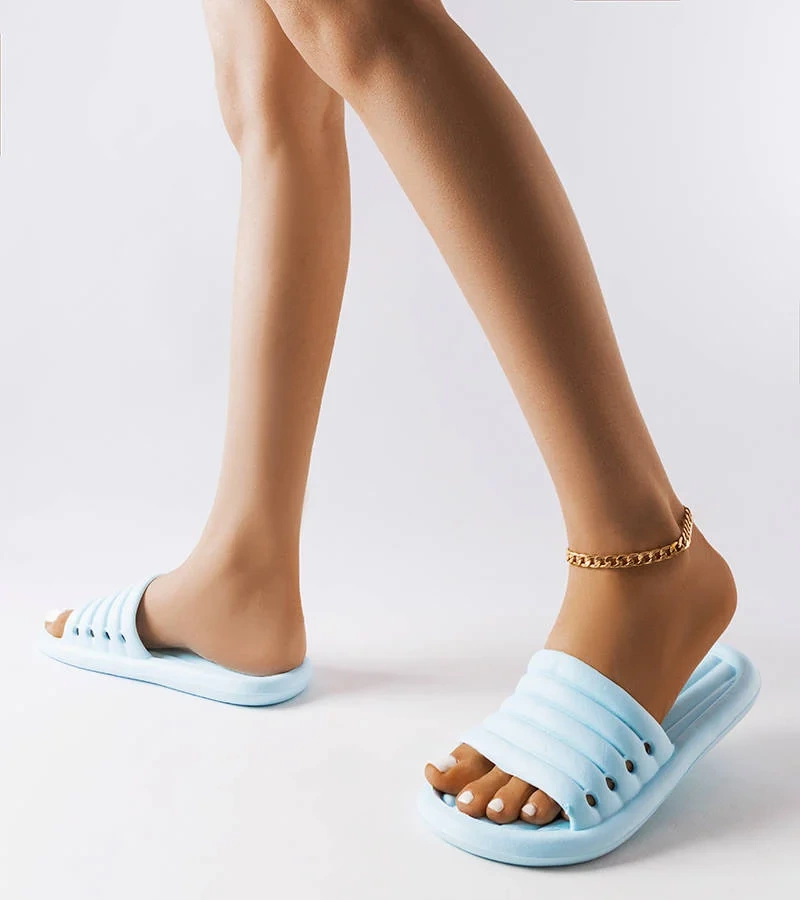 Șlapi de cauciuc Koehler albastru