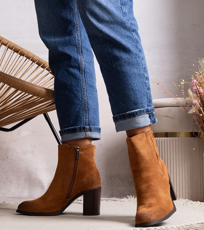 Brățări maro cu toc Fikriya