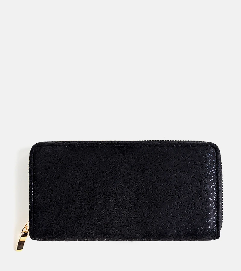 Portofel negru pentru femei Laverty