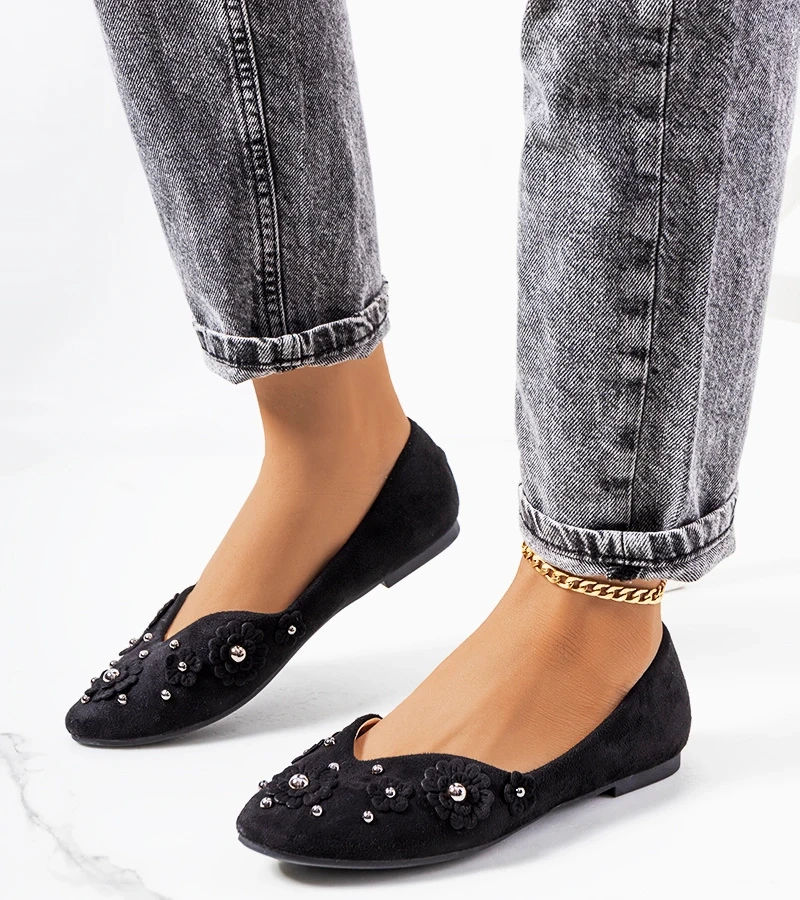 Balerini negri cu decupaj Halah