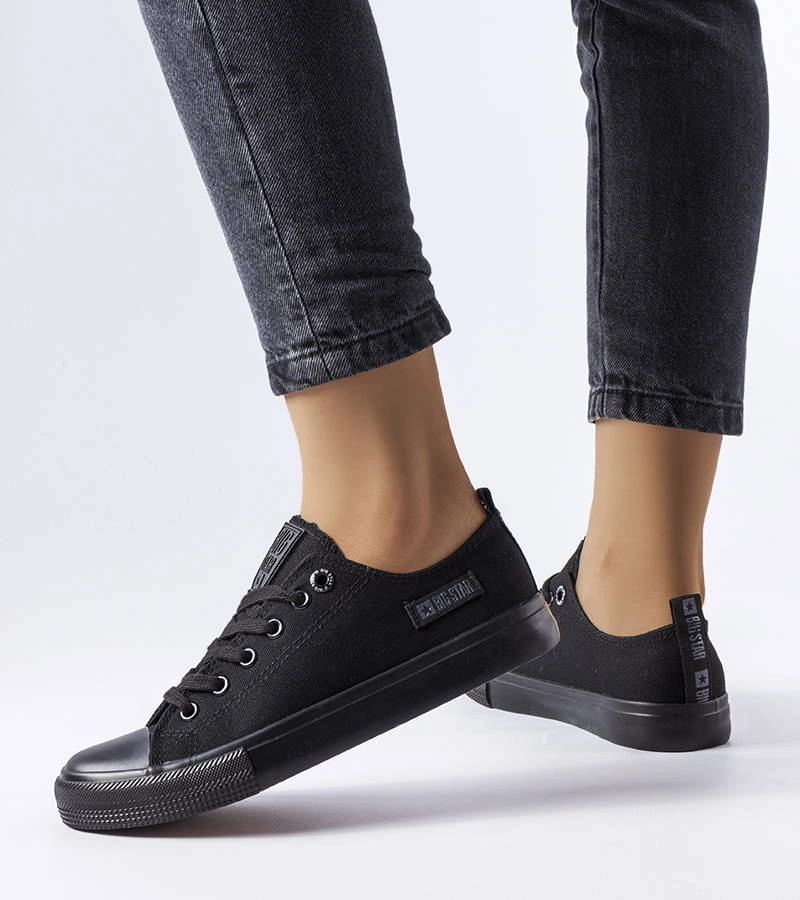 Pantofi de sport din material textil negru Big Star KK274009