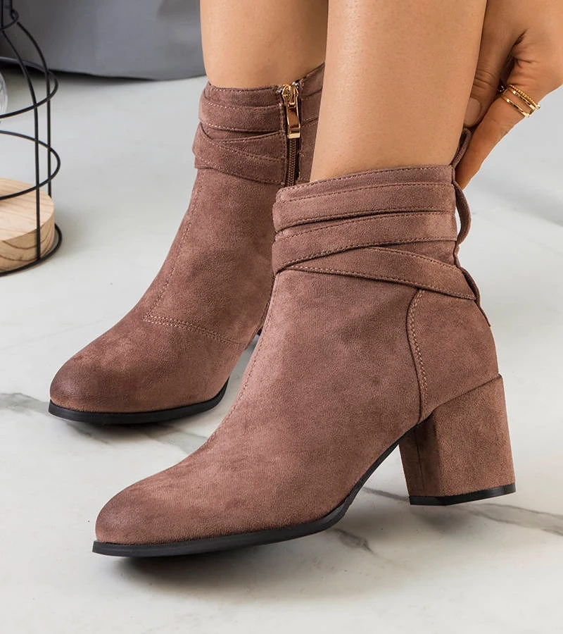 Cizme stiletto Fletcher maro