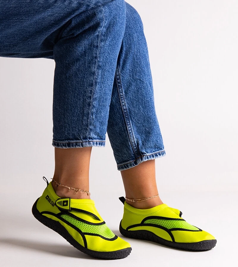 Pantofi sportivi galbeni de apă Big Star NN274A807