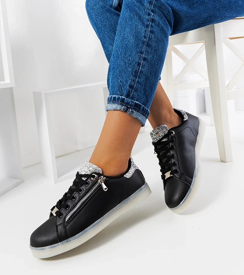 Caldwell adidași cu leduri negre