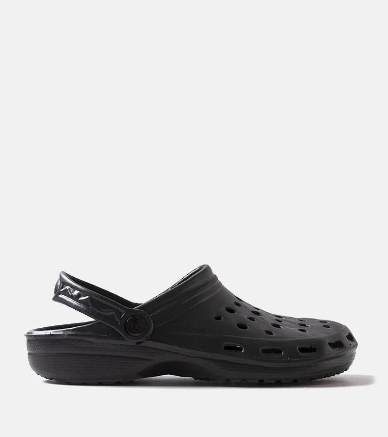 Șlapi perforați pentru bărbați Crocs MY205 BLACK Negru