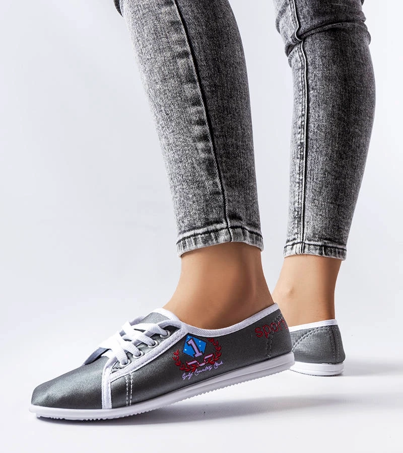 Pantofi de sport pentru femei Woodstock gri