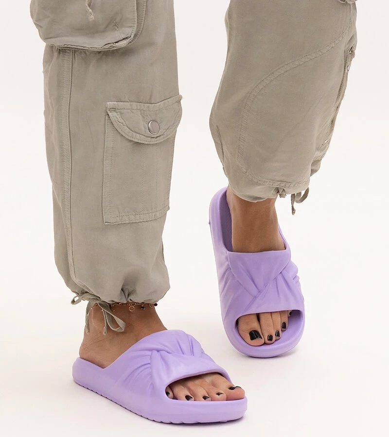 Papuci de spumă mov Cunta