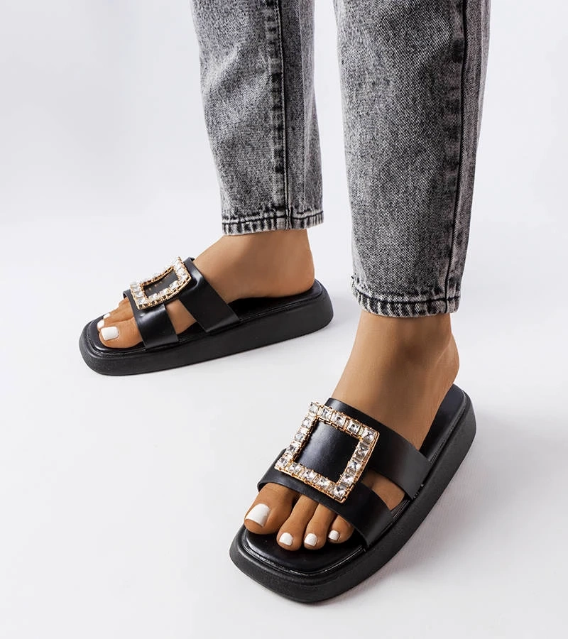 Șlapii de zirconiu negru Fusbert's black zirconia