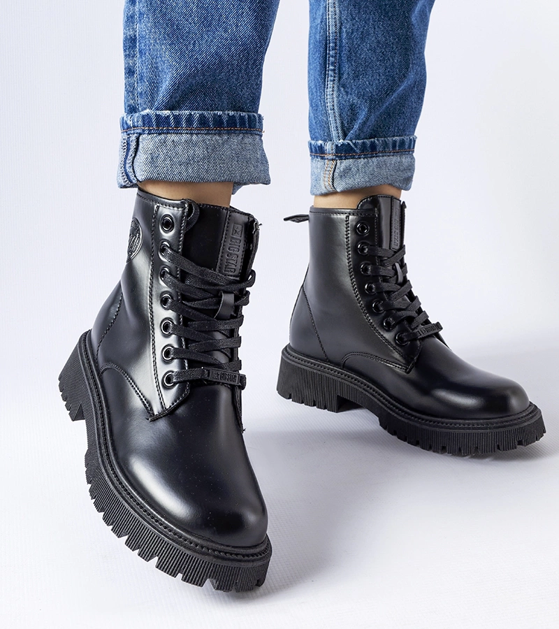 Cizme negre izolate termic Big Star MM274375