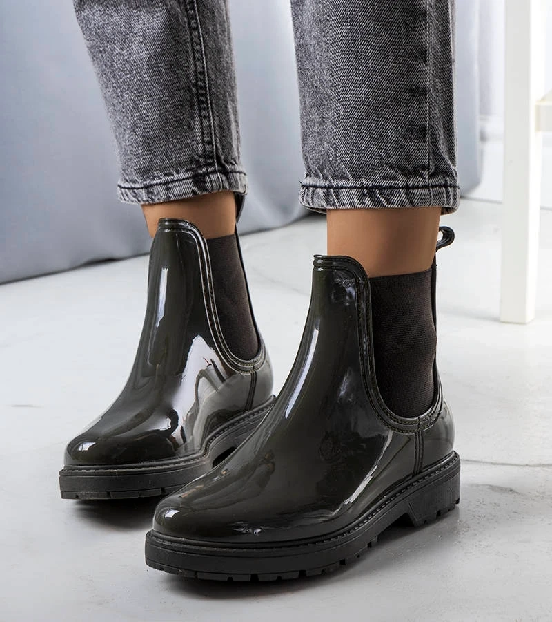 Pantofi cu talpă verde Kemi