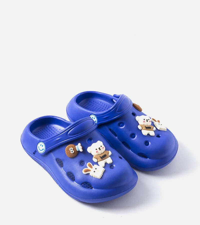 Șlapi albaștri cu nasul acoperit Vette