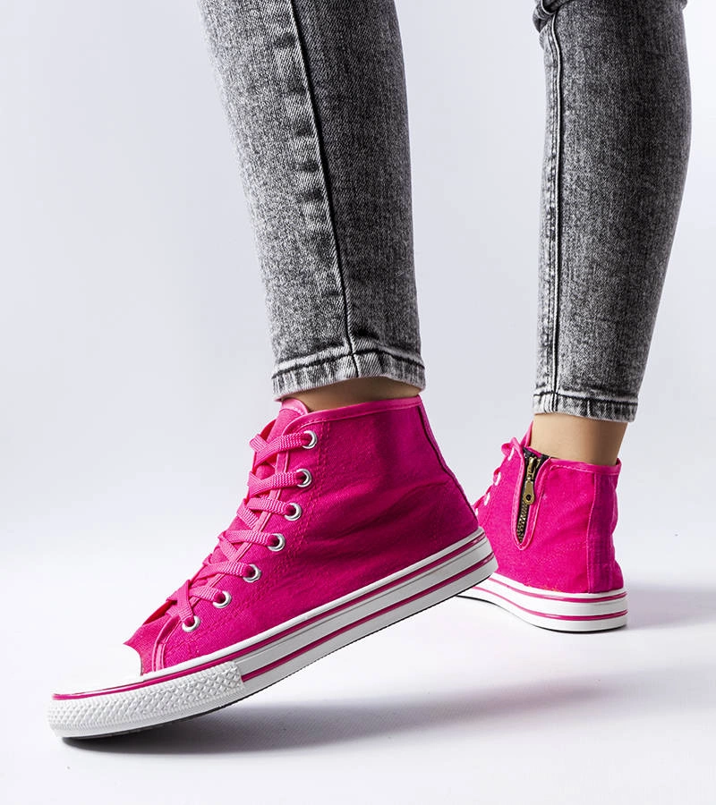 Pantofi sport cu gleznă Alaine roz