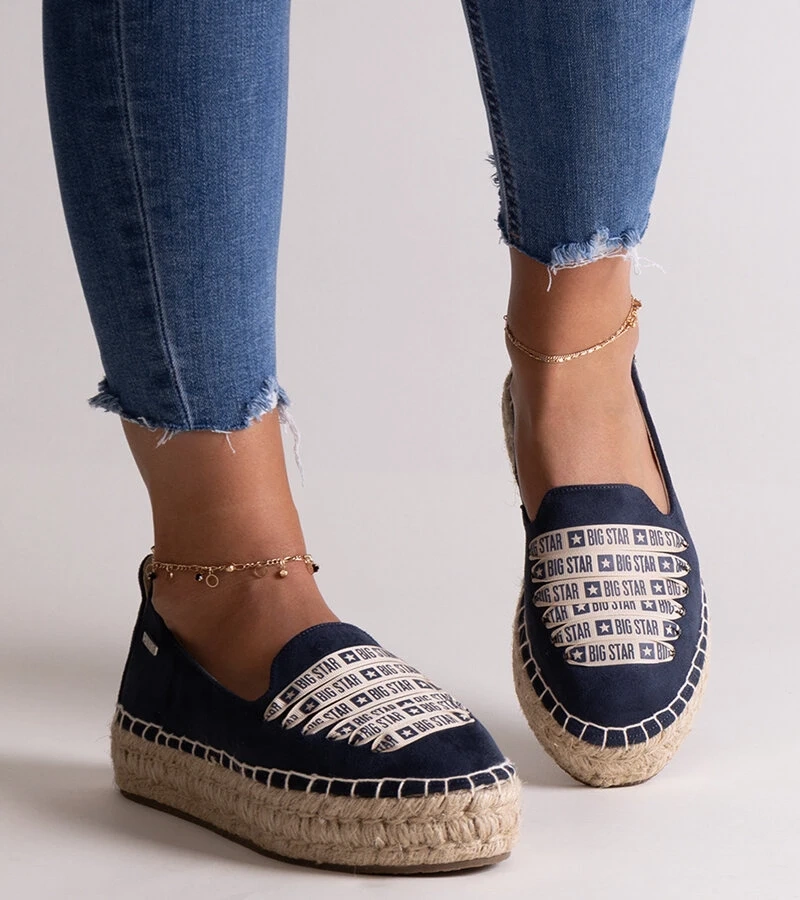 Espadrile albastre Big Star JJ274889