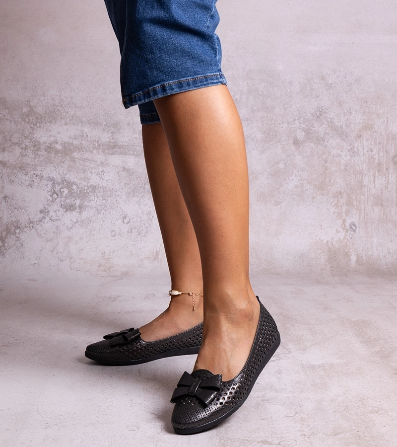 Balerini negri cu sclipici Binney