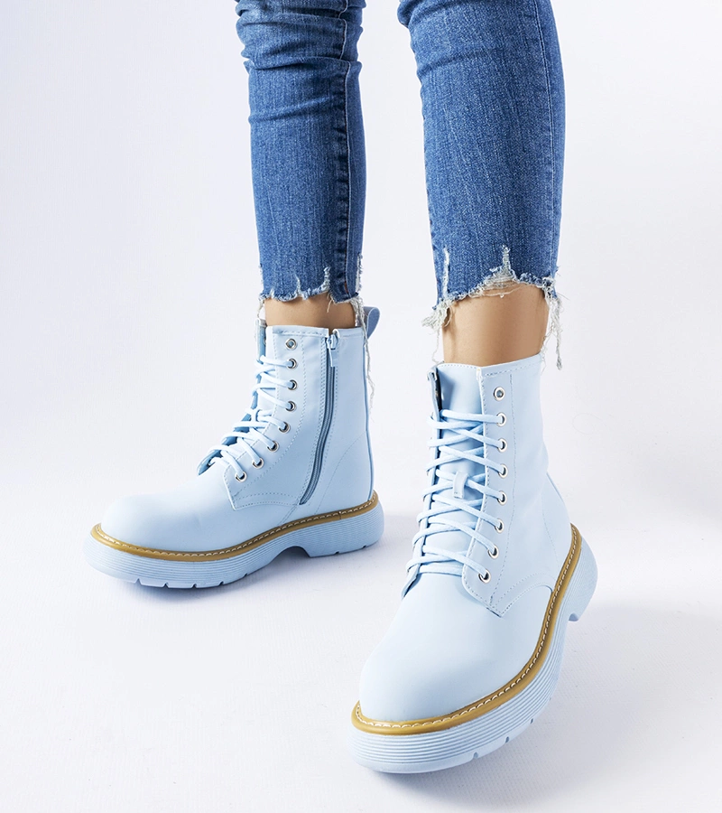 Cizme clasice albastre Benvenuto