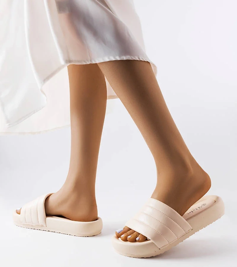 Flip-flops bej de zi cu zi de Skillen