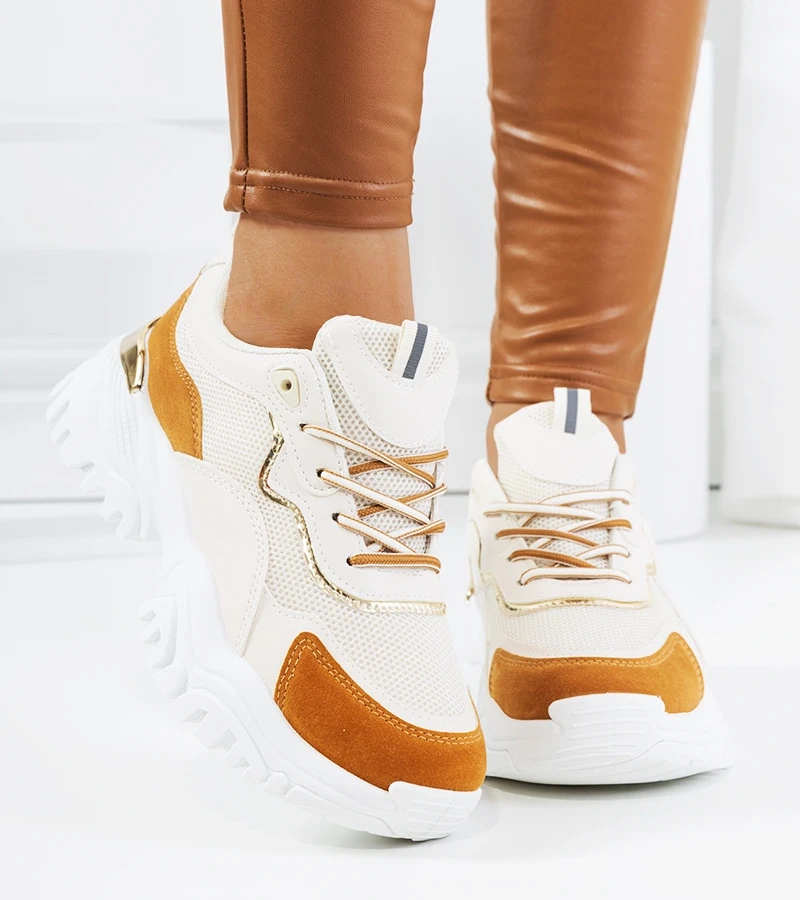 Pantofi sport bej Osorio