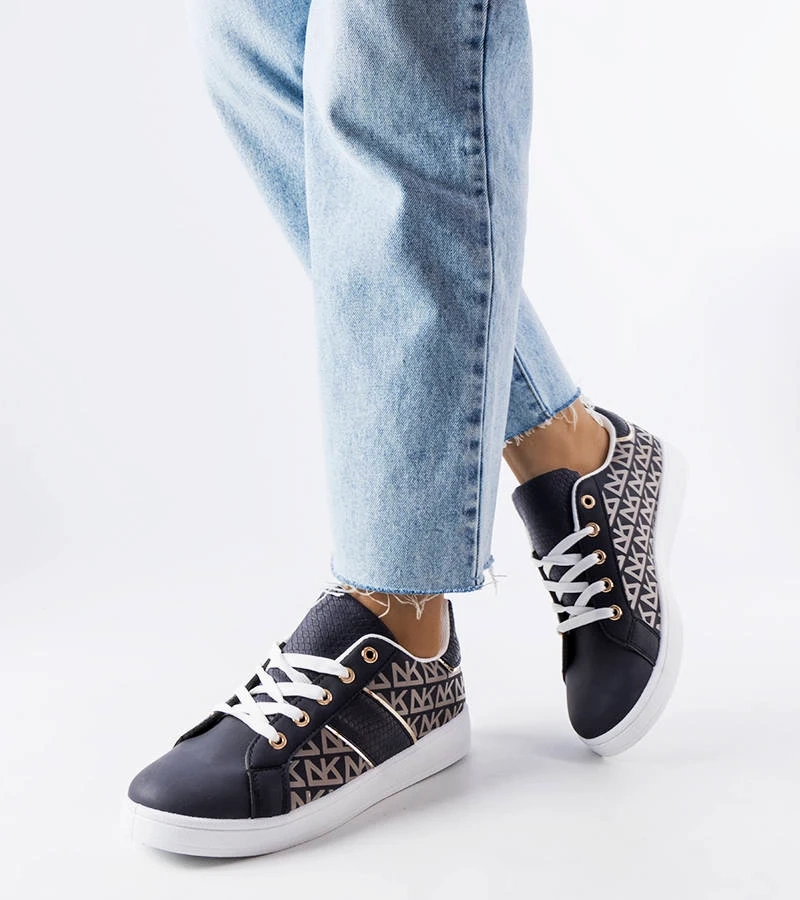 Adidași cu platformă albă de Lanoie