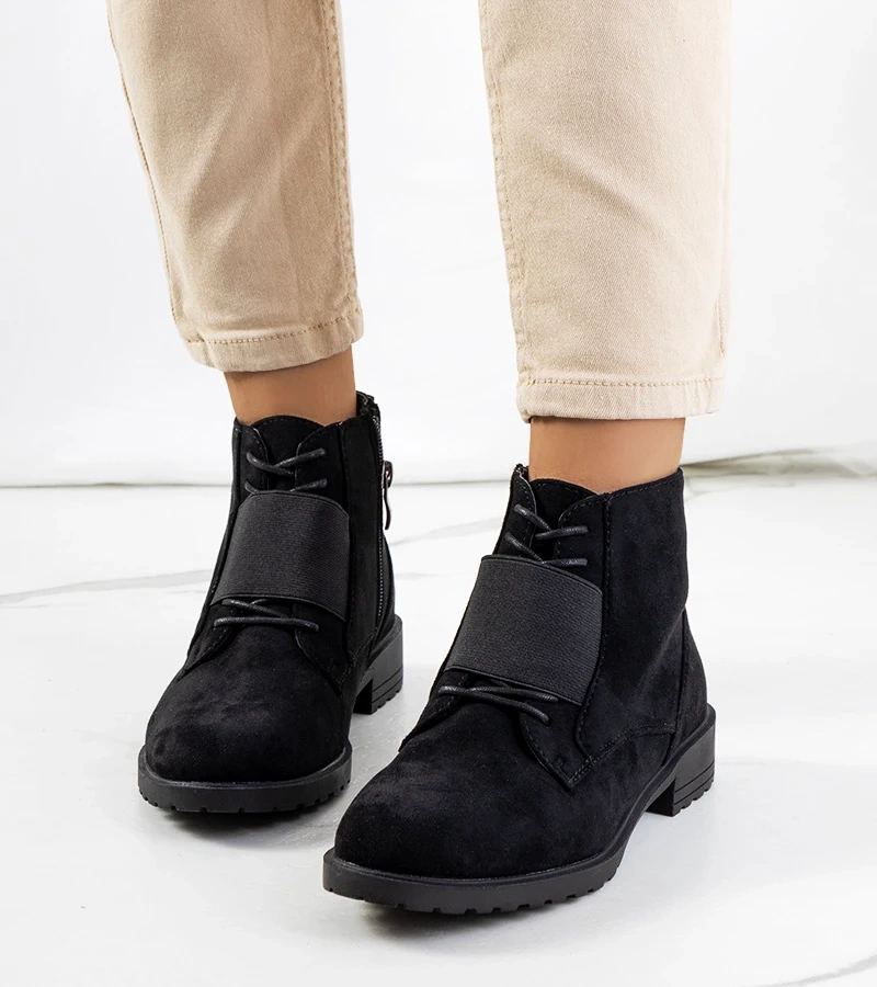 Cizme Manoella negre