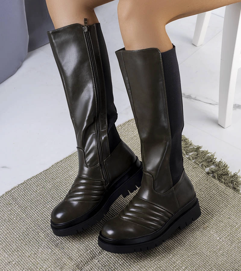 Cizme Calliope verzi